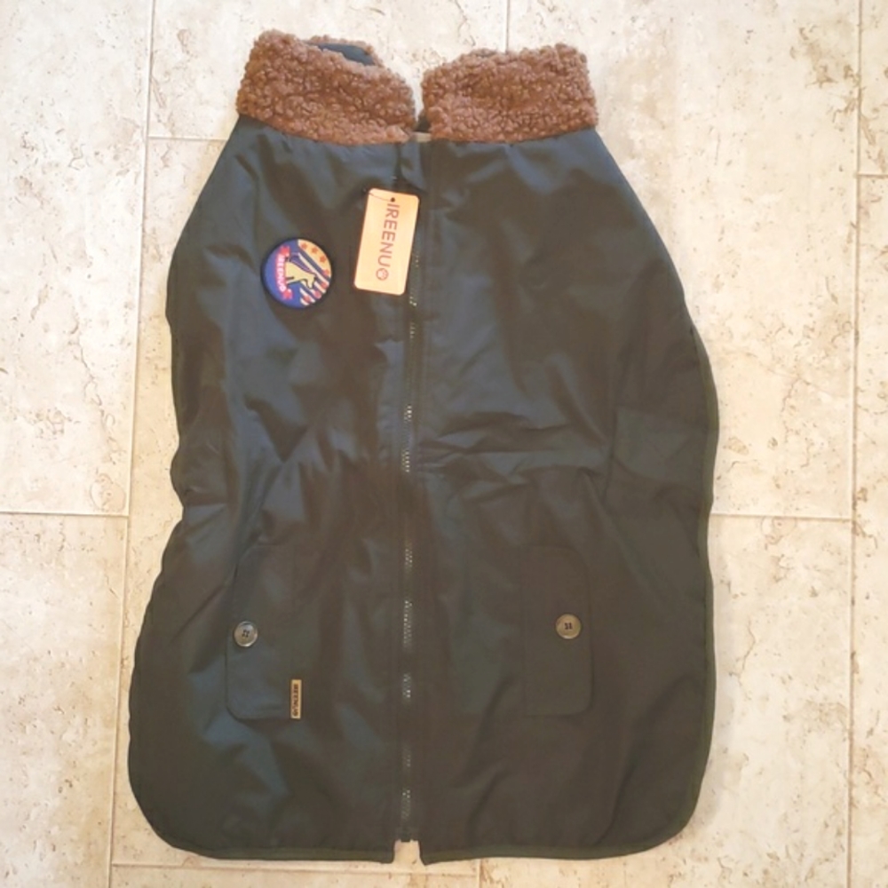 ⭐️Host Pick⭐️NWT Ireenu Cozy Dog Coat 2XL
